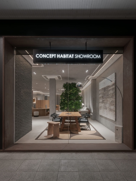 showroom interiorismo entrada